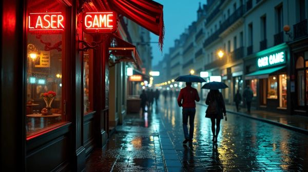 Que faire à Paris un jour de pluie : le laser game