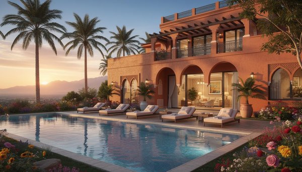 Location d'une villa à Marrakech : le choix idéal pour un séjour unique